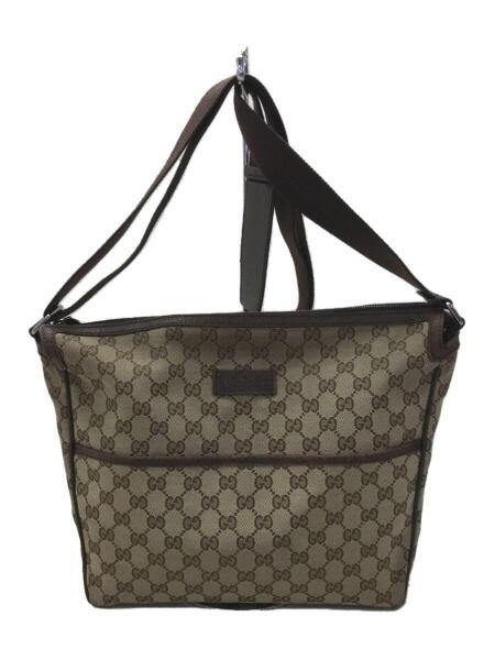 GUCCI(グッチ) / ショルダーバッグ/キャンバス/CML/総柄/GGキャンバス 