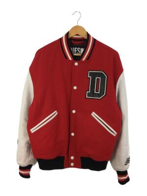 DIESEL レッド スタジャン Lサイズ. DIESEL（ディーゼル）の「Diesel - スタジアムジャンパー - men