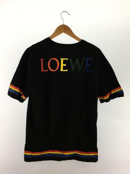LOEWE(ロエベ) / Tシャツ/L/コットン/BLK/プリント/H6199430CR/rainbow 