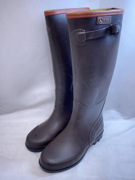 リ*ー様 AIGLE ブラウン 長靴 S1 リ*ー様 AIGLE ブラウン 長靴 S1