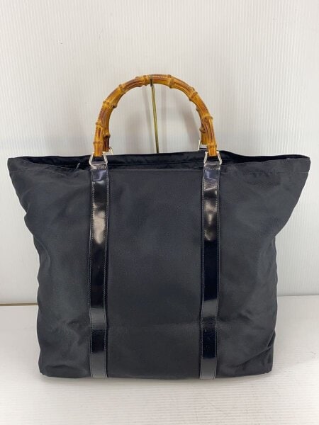 GUCCI(グッチ) / バンブートートバッグ/--/BLK/無地/002.2854.0412.5 