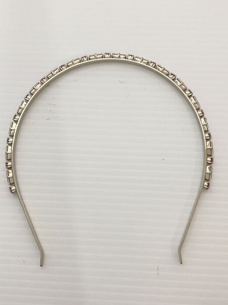 MIU MIU(ミュウミュウ) / クリスタルカチューシャ/アクセサリー/SLV