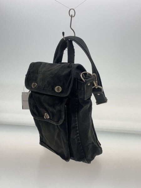 一澤帆布製(イチザワハンプセイ) / ショルダーバッグ/BLK/無地 | 中古