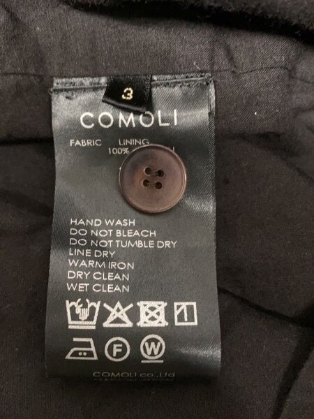 COMOLI(コモリ) / 26SS/KHADIコットンジャケット/長袖シャツ/3 