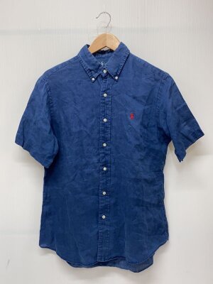 RALPH LAUREN(ラルフローレン) / 100％リネン/CUSTOM FIT/BD/半袖