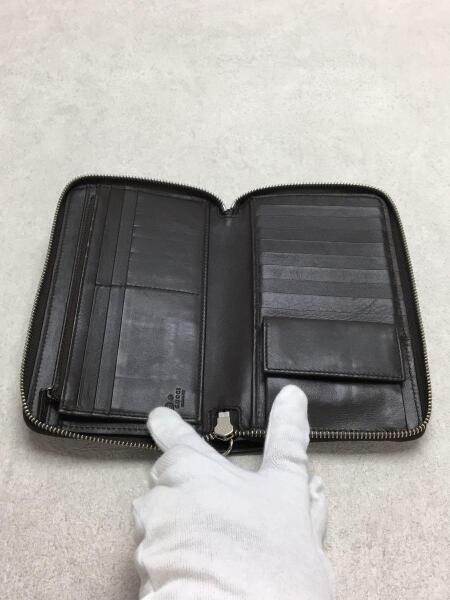 GUCCI(グッチ) / 391465・493075/長財布/レザー/BRW/マイクロGG/型押し 