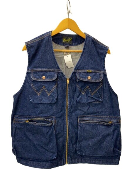WRANGLER(ラングラー) / ベスト/WS9334/L/コットン/BLU/無地 