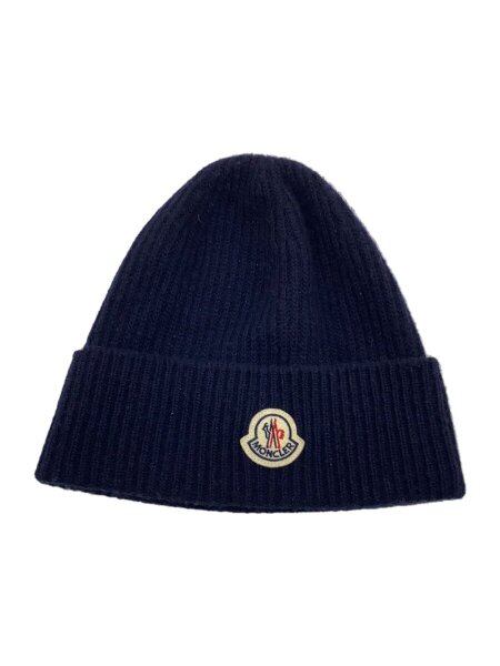 MONCLER(モンクレール) / ニットキャップ/--/ウール/NVY/無地/メンズ 
