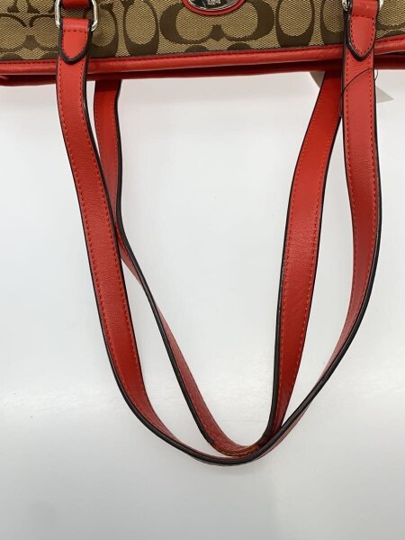 COACH(コーチ) / トートバッグ_シグネチャー_総柄/キャンバス/RED/総柄