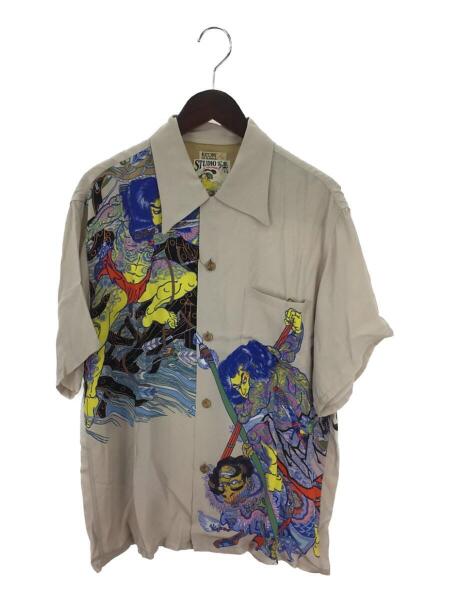 KEONI OF HAWAII(ケオニオブハワイ) / SS32951/アロハシャツ/L 