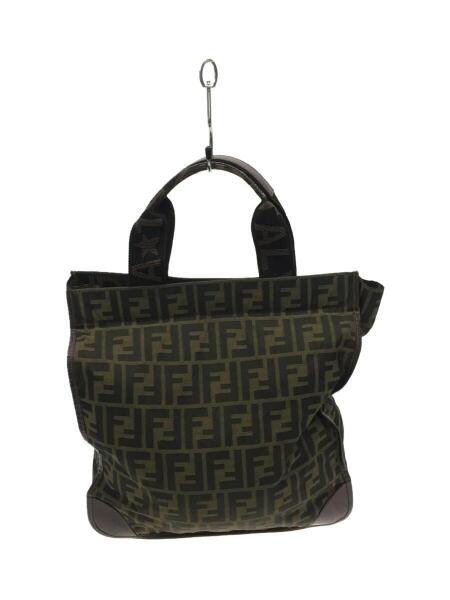 FENDI(フェンディ) / ズッカ柄/ハンド/トートバッグ/KHK/総柄 | 中古品 