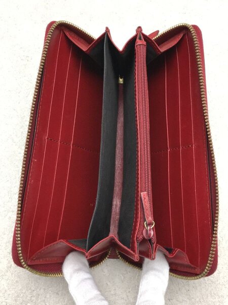 GUCCI(グッチ) / 長財布/レザー/RED/レディース/410102// | 中古品の