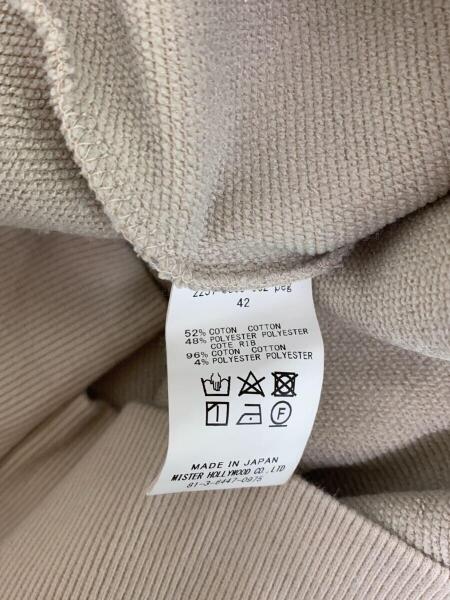 N.HOOLYWOOD / スウェット/42/コットン/BEG/2231-CS03-062// N.HOOLYWOOD(エヌハリウッド) / スウェット/42/コットン/BEG/2231-CS03