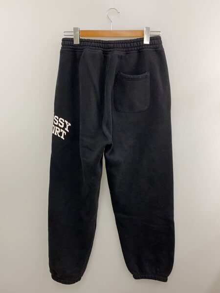 ༺ 黒ねこ༻ STUSSY(ステューシー) / スウェットパンツ/S/コットン/BLK/116653
