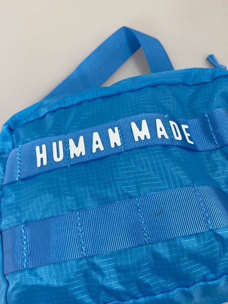 HUMAN MADE(ヒューマンメイド) / ショルダーバッグ/ポリエステル/BLU