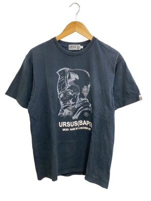 URSUS BAPE(アーサスベイプ) / Tシャツ/L/コットン/BLK/001teh201006x 