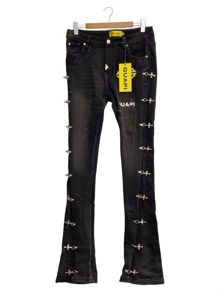 GUAPI(グアピ) / Obsidian Black Lockdown Denim/ボトム/34/デニム/BLK 