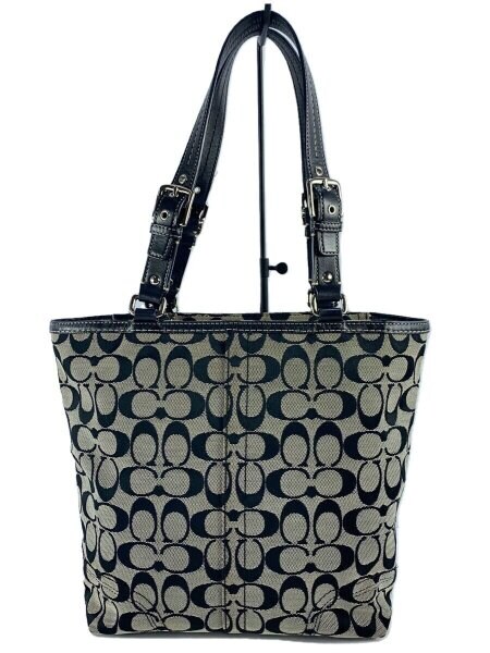 COACH(コーチ) / ショルダーバッグ/--/BLK/モノグラム/F13077 | 中古品 