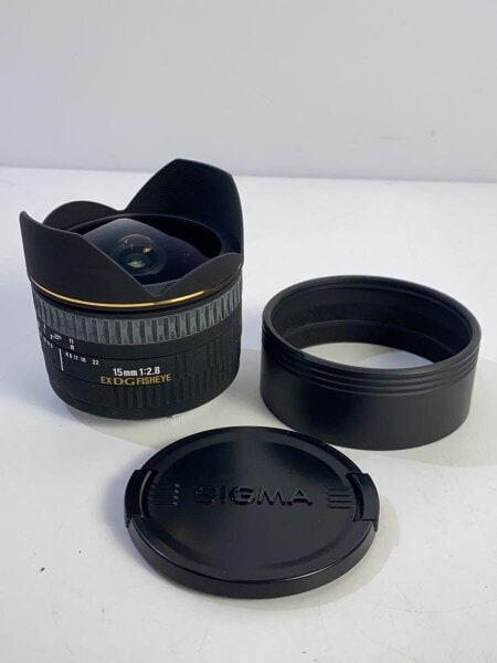 シグマ（SIGMA）AF 8/4 キヤノン EX DG CIRCULAR FISHEYE シグマ