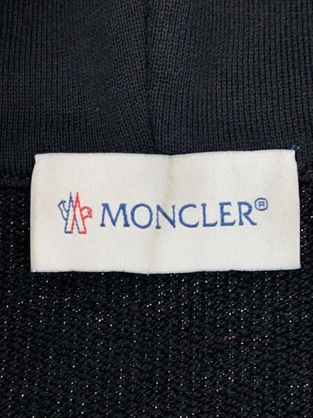 MONCLER(モンクレール) / ジップパーカー/S/コットン/ブラック