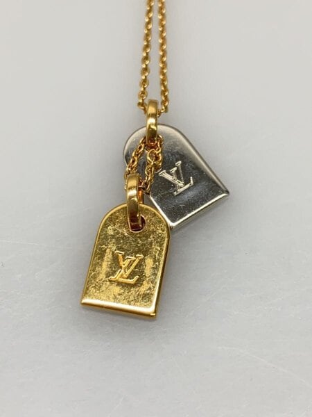 美品 ルイヴィトン ネックレス・ナノグラム_GLD メッキ GLD レディース LOUIS VUITTON(ルイヴィトン) / ネックレス・ナノグラム_GLD/メッキ