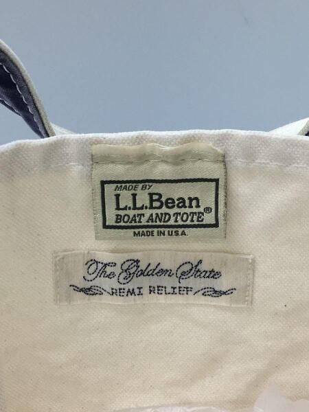 L.L.Bean(エルエルビーン) / ×REMI RELIEF/ダメージ加工/トートバッグ 