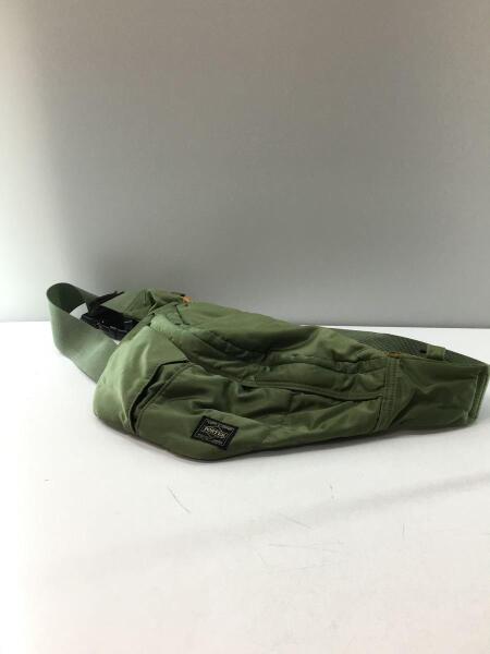 未使用級✨ポーター タンカー ボディバッグウエストバッグ　ナイロン カーキ PORTER(ポーター) / タンカー/ボディバッグ/ウエストバッグ/ナイロン