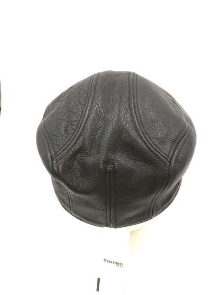 USA米国製Lamba 1900レザー素材ハンチング本革製ブラック黒L/XL新品