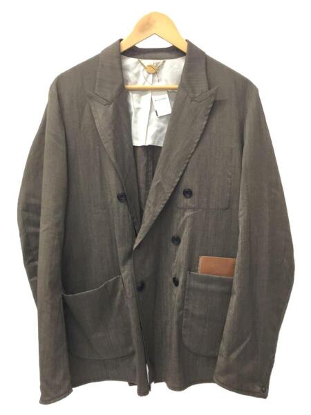 SUNSEA(サンシー) / SNM4 DOUBLE-BREASTED JACKET/2/ウール/ブラウン