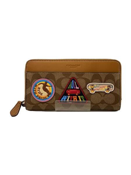 COACH(コーチ) / ワッペン/長財布/PVC/総柄/レディース/CK042 | 中古品 