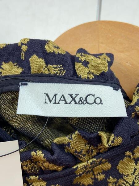 Max&Co(マックスアンドコー) / 長袖ワンピース/--/レーヨン/ネイビー 