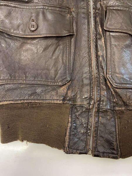 US.NAVY(ユーエスネイビー) / 50s-/G-1/CONMARジッパー/フライト  