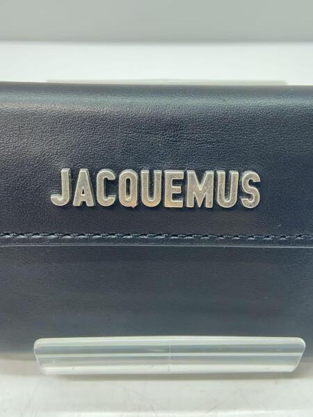 JACQUEMUS(ジャックムス) / 3つ折り財布/レザー/BLK/メンズ/216sl003 