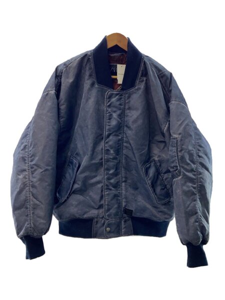 ZARA(ザラ) / MA-1/ブルゾン/M/ナイロン/NVY/無地// | 古着の販売 