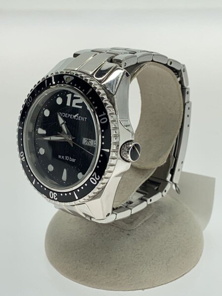 INDEPENDENT クォーツ腕時計 シルバー INDEPENDENT インデペンデント クォーツ腕時計 1513-003072-02