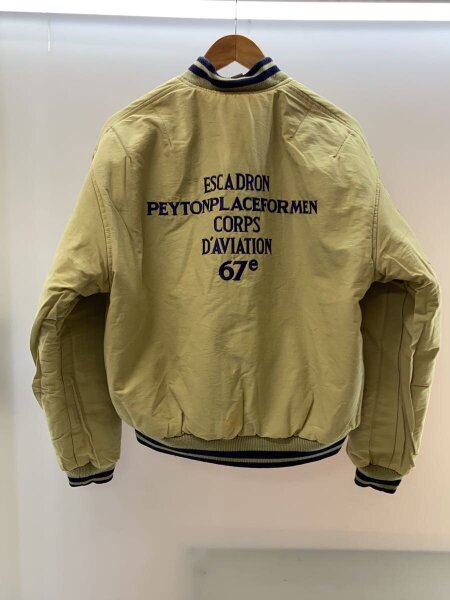 PEYTON PLACE(ペイトンプレイス) / スタジャン/--/--/NVY/無地 | 古着