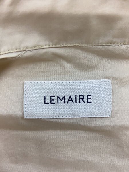 LEMAIRE / 長袖シャツ/36/コットン/CRM/無地/W221SH298LF724 LEMAIRE(ルメール) / 長袖シャツ/36/コットン/CRM/無地/W221SH298LF724