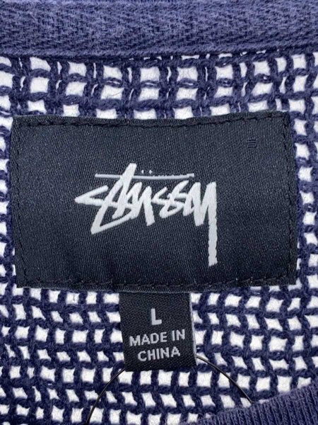 STUSSY(ステューシー) / COTTON MESH CREW/Tシャツ/M/コットン 