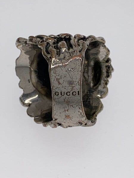 GUCCI(グッチ) / ライオンヘッドリング/--/23号/シルバー/メンズ