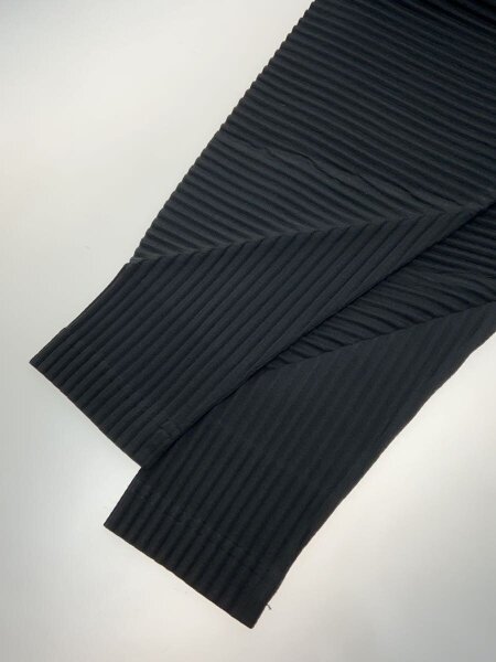 HOMME PLISSE ISSEY MIYAKE / プリーツジップカーディガン(薄手)/2/ポリエステル/BLK/HP81JL108 HOMME PLISSE ISSEY MIYAKE(オムプリッセイッセイミヤケ) / プリーツ