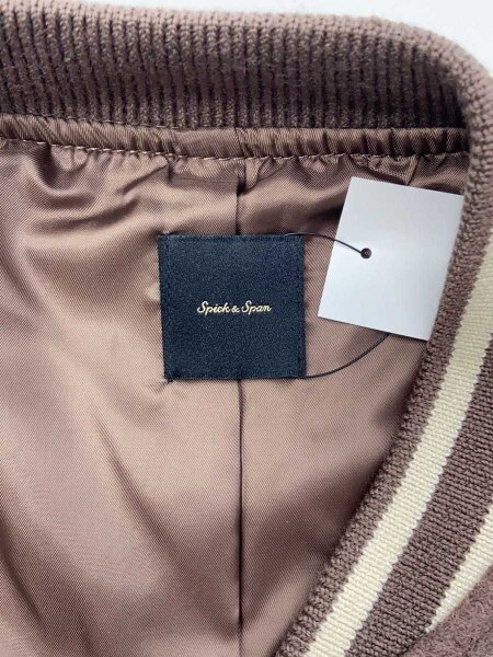 Spick&Span(スピックアンドスパン) / スタジャン/36/--/ブラウン/無地