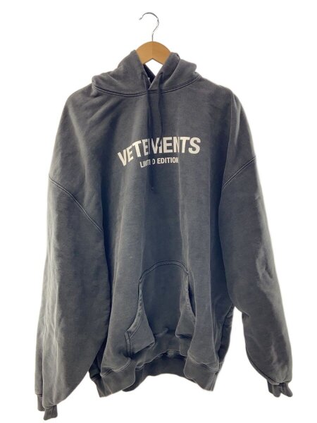 VETEMENTS(ヴェトモン) / パーカー/M/コットン/GRY/無地/UE63HD720X 