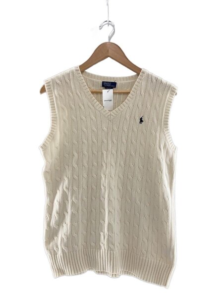 POLO RALPH LAUREN(ポロラルフローレン) / ケーブルニットベスト(薄手 
