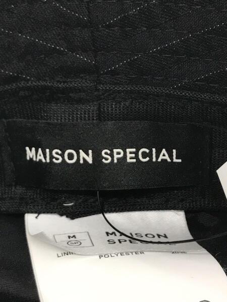 MAISON SPECIAL マルチファブリック メトロハット ブラック