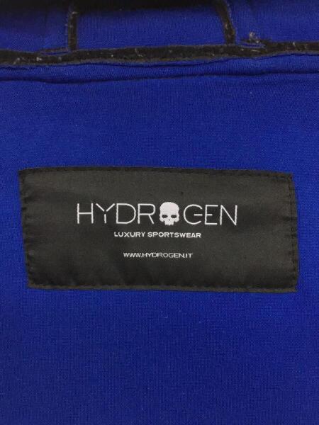 HYDROGEN(ハイドロゲン) / フードジャケット/サイズ54/ウール/BLK/無地 