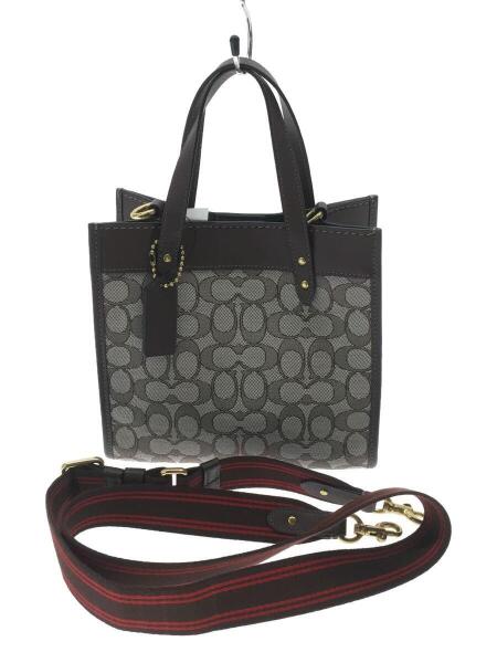 COACH フィールド トート バッグシグネチャー キャンバス バッグ