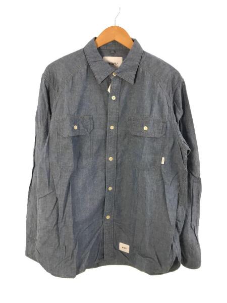 WTAPS LS CELL ダブルタップス ⁄ CHAMBRAY SHIRT シャンブレーシャツ