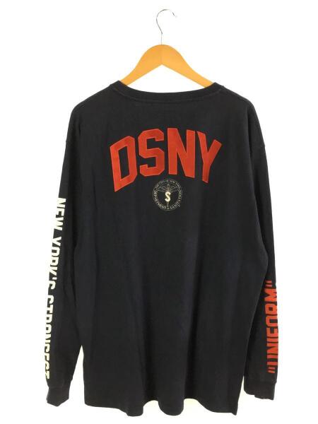 HERON PRESTON(ヘロンプレストン) / DSNY/長袖Tシャツ/L/コットン/NVY 