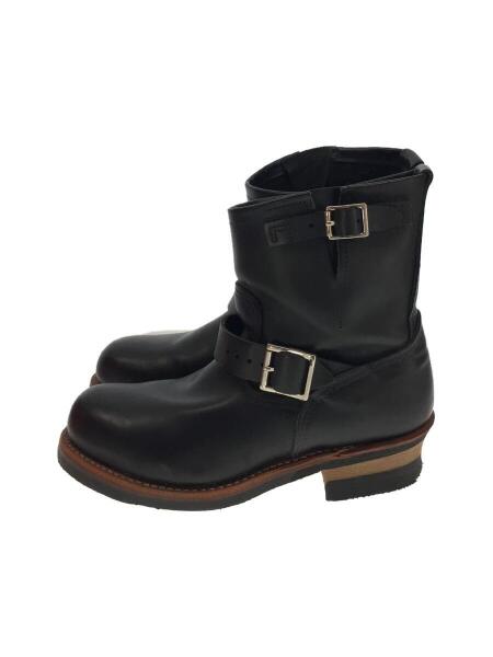 RED WING(レッドウィング) / ショートエンジニアブーツ/26cm/BLK 