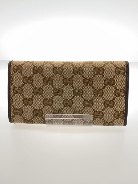 GUCCI(グッチ) / 長財布/GGキャンバス/BEG/総柄/レディース